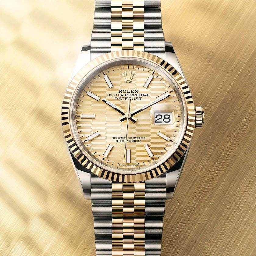 Rolex Datejust 36 Oystersteel and yellow gold Ref# 126233-0039