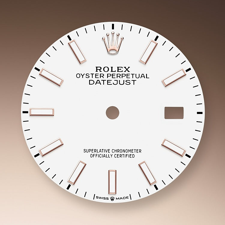 Rolex Datejust 36, 18k Everose Gold and Stainless Steel, 36mm, Ref# 126201-0017