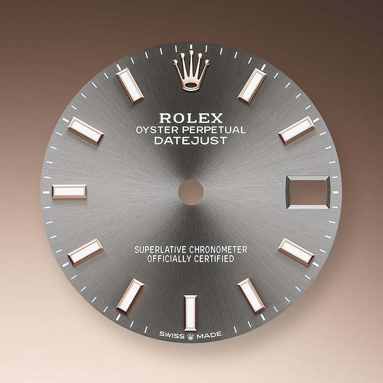 Rolex Datejust 31, 18kt Everose Gold, Ref# 278285RBR-0021