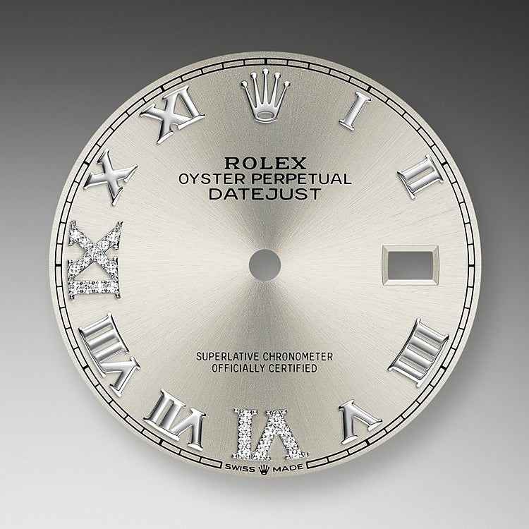 Rolex Datejust 36, Stainless Steel and 18k White Gold, 36mm, Ref# 126234-0029