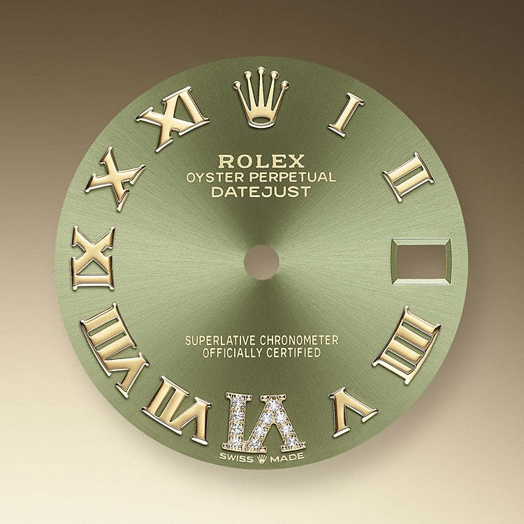 Rolex Datejust 31, 18kt Yellow Gold, Ref# 278288RBR-0024