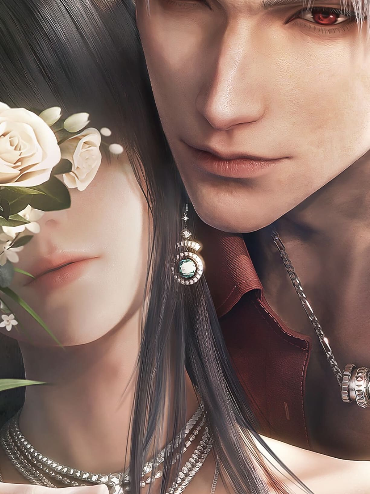 Nightglow | Lab-Grown Green Paraiba & Moissanite Earrings in 925 Sterling Silver