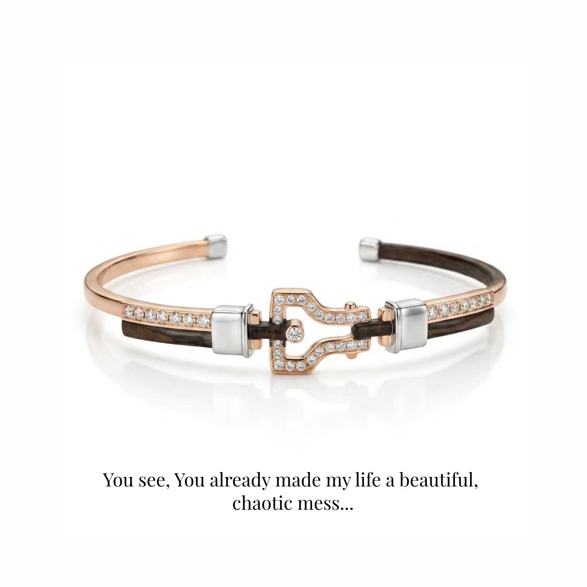 Intertidal Zone Bangle | S925 Sterling Silver with Thick Gold Plating | Hypoallergenic & Tarnish-Resistant