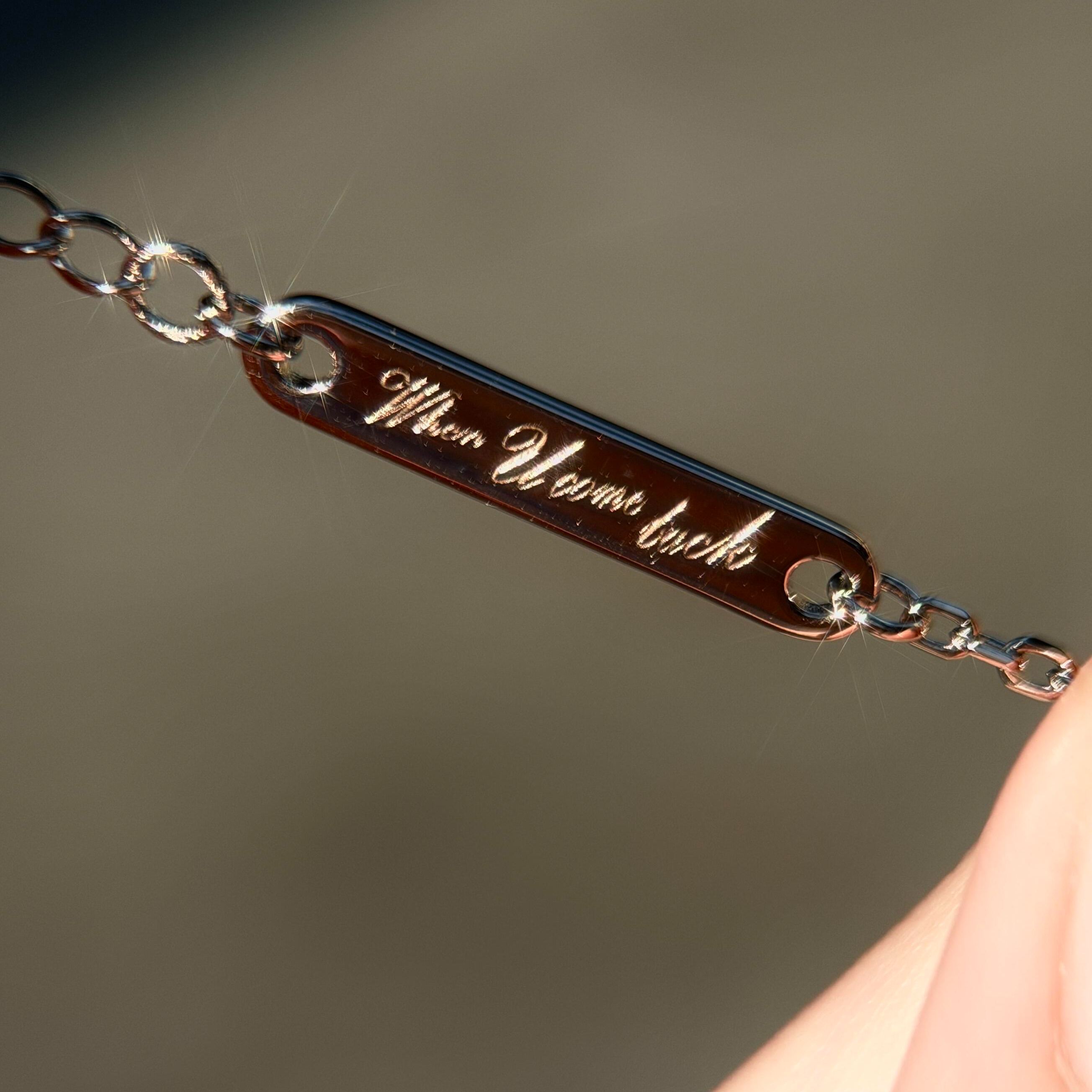 Exclusive Design Caleb Apple & Paper Airplane Bracelet (925 Sterling Silver)