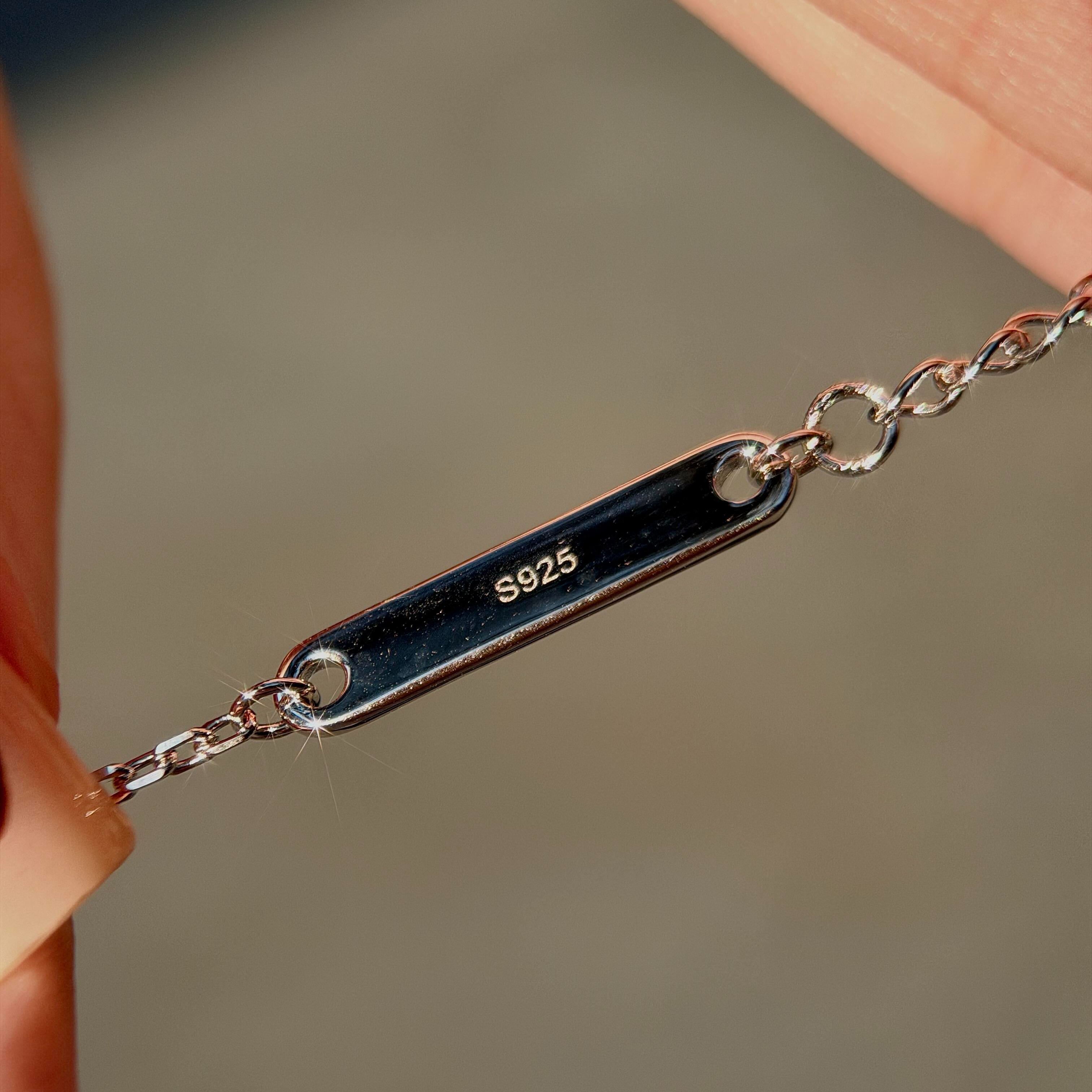Exclusive Design Caleb Apple & Paper Airplane Bracelet (925 Sterling Silver)