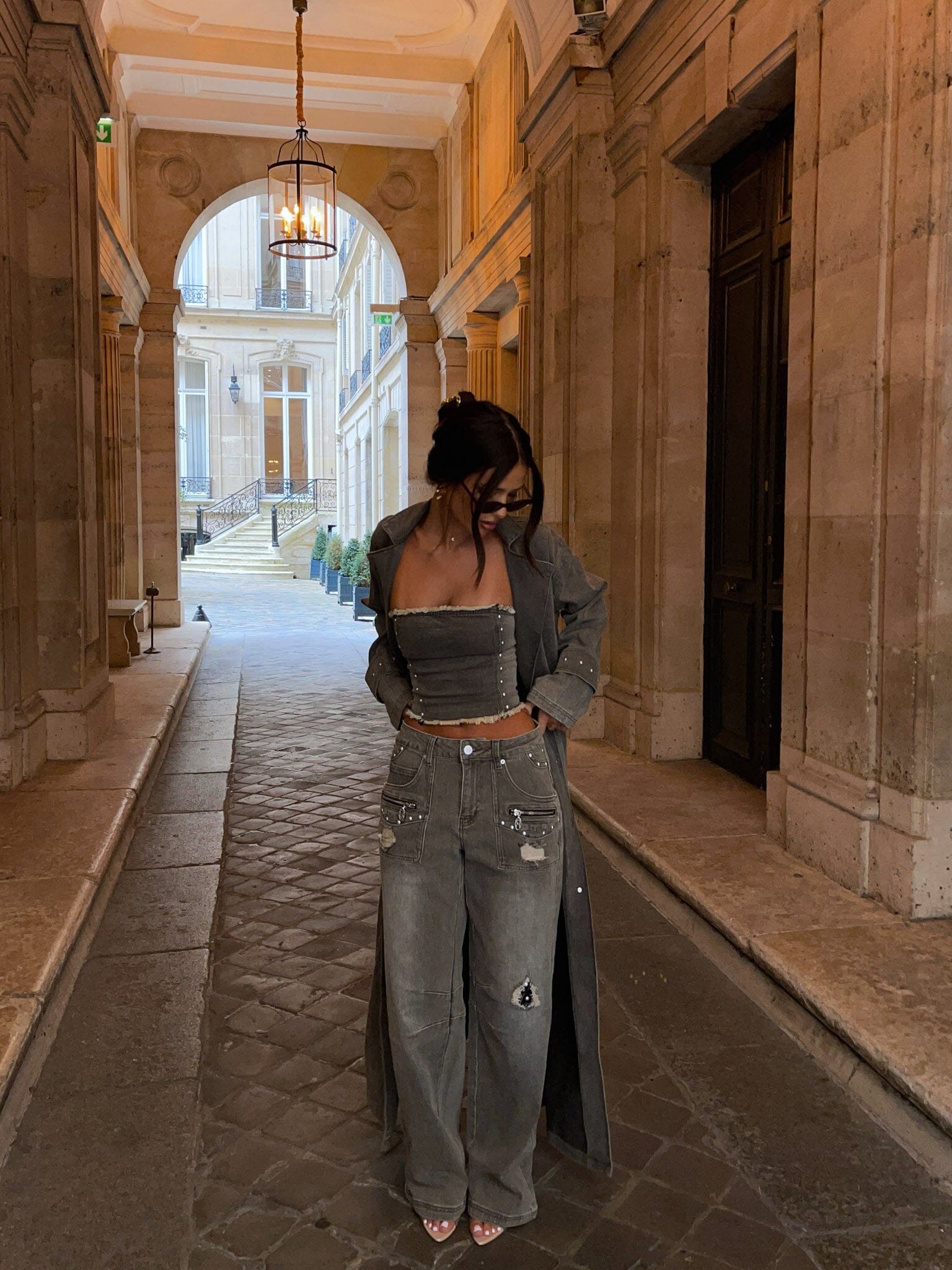 HENDRA JACKET DENIM-Toukticu