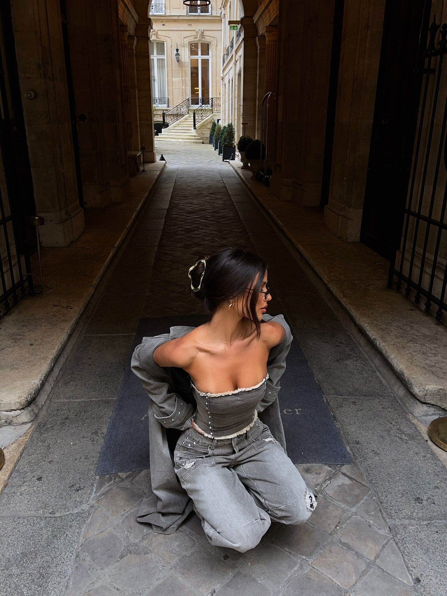 HENDRA JACKET DENIM-Toukticu