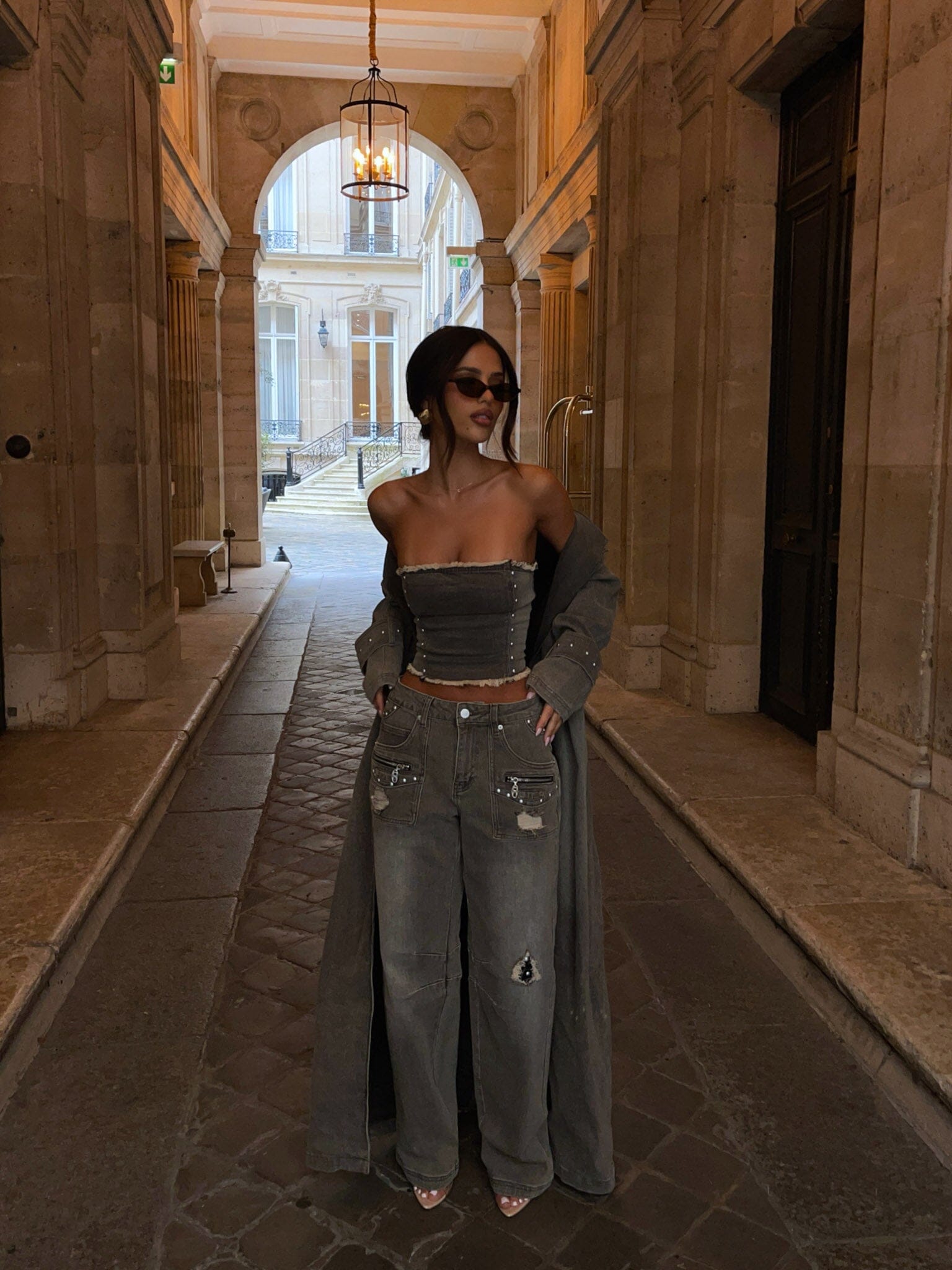 HENDRA JACKET DENIM-Toukticu