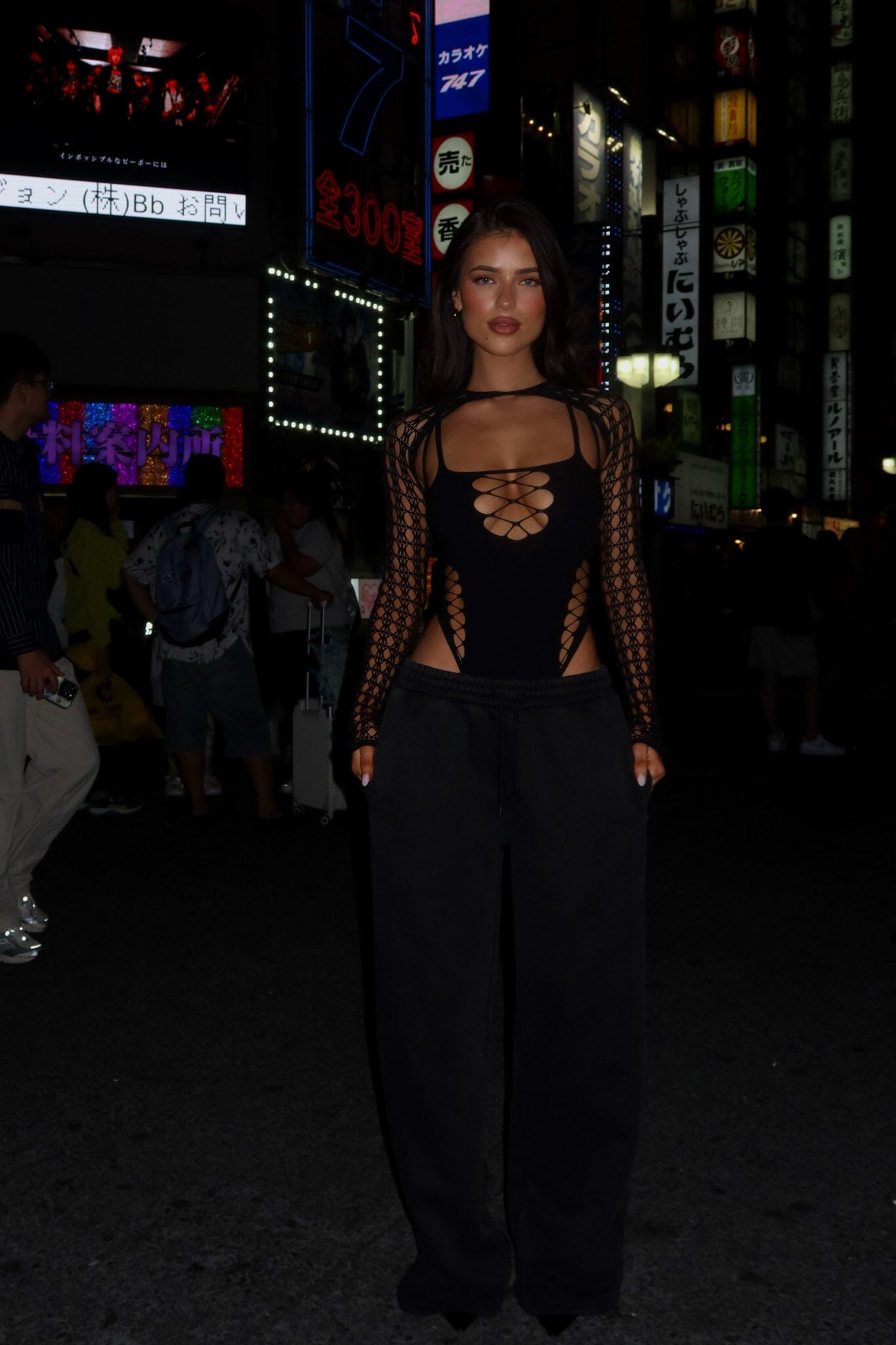 ISOLIRA BODYSUIT BLACK-Toukticu