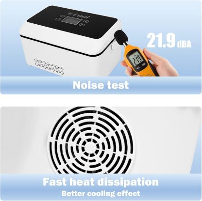 Insulin Cooler Case portable Diabetic cooler Box Mini Drug Refrigerator Keeping Cooling 2-8℃ with handle-COOL ANTIET