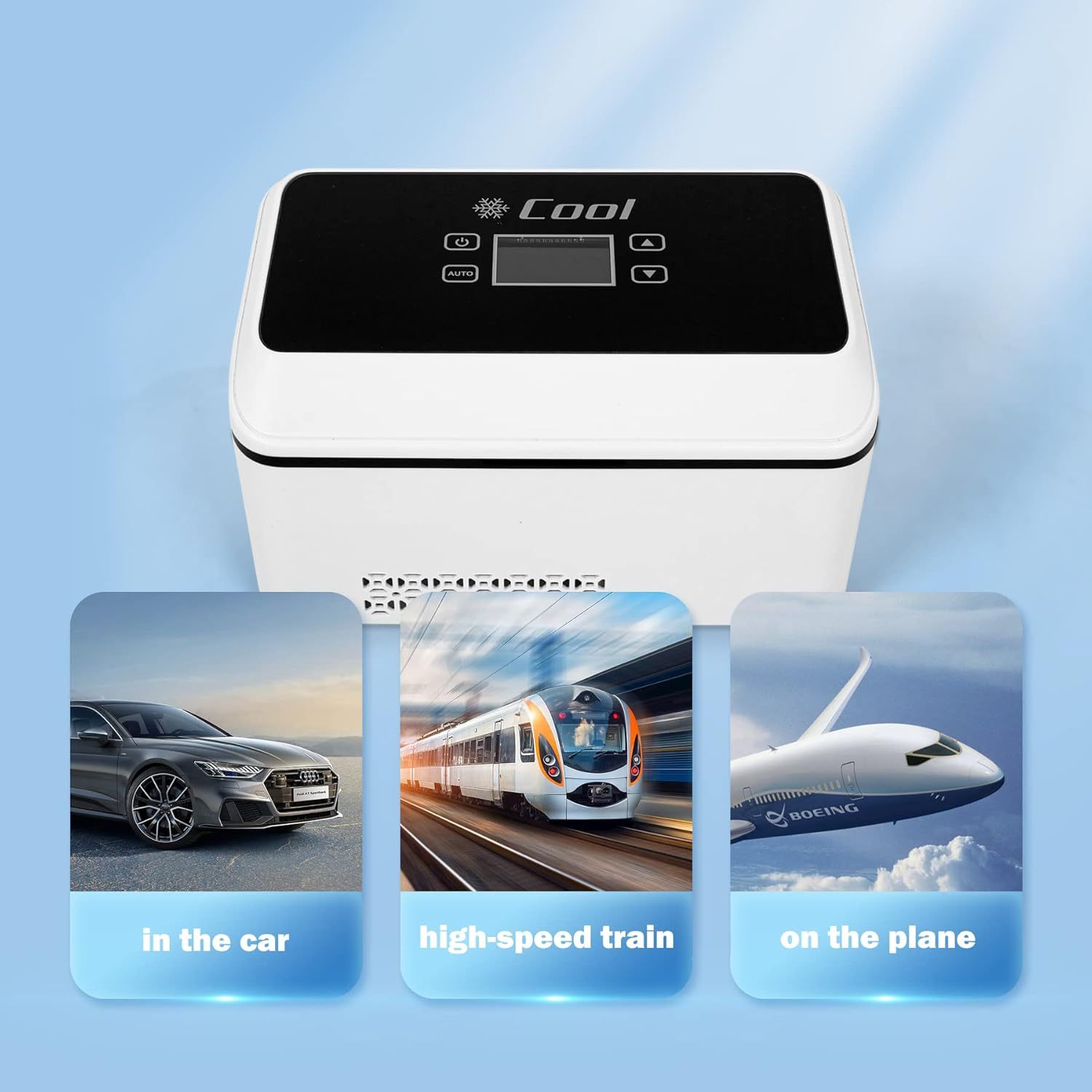 Insulin Cooler Case portable Diabetic cooler Box Mini Drug Refrigerator Keeping Cooling 2-8℃ with handle-COOL ANTIET