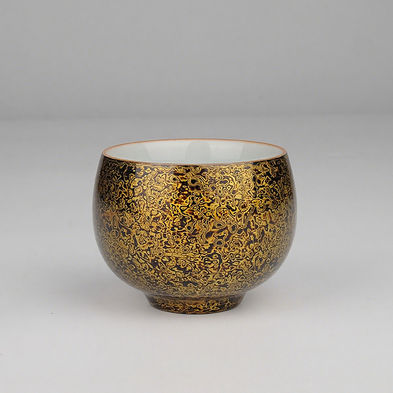 ICH Chinese Lacquer Tea Bowl - Host Cup Handicraft