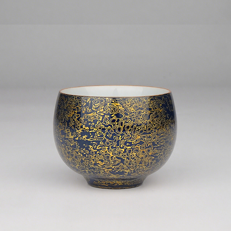 ICH Chinese Lacquer Tea Bowl - Host Cup Handicraft