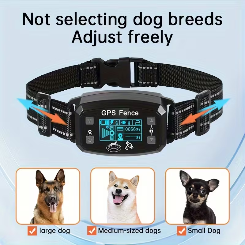 2025 Upgrade Pet GPS Wireless Electronic Dog Fence
