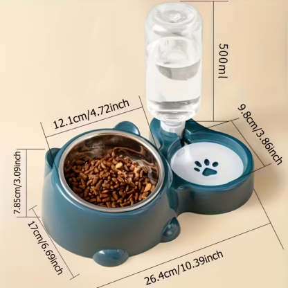 Pet Supplies Cat Automatic Feeder Integrated Pet Feeder