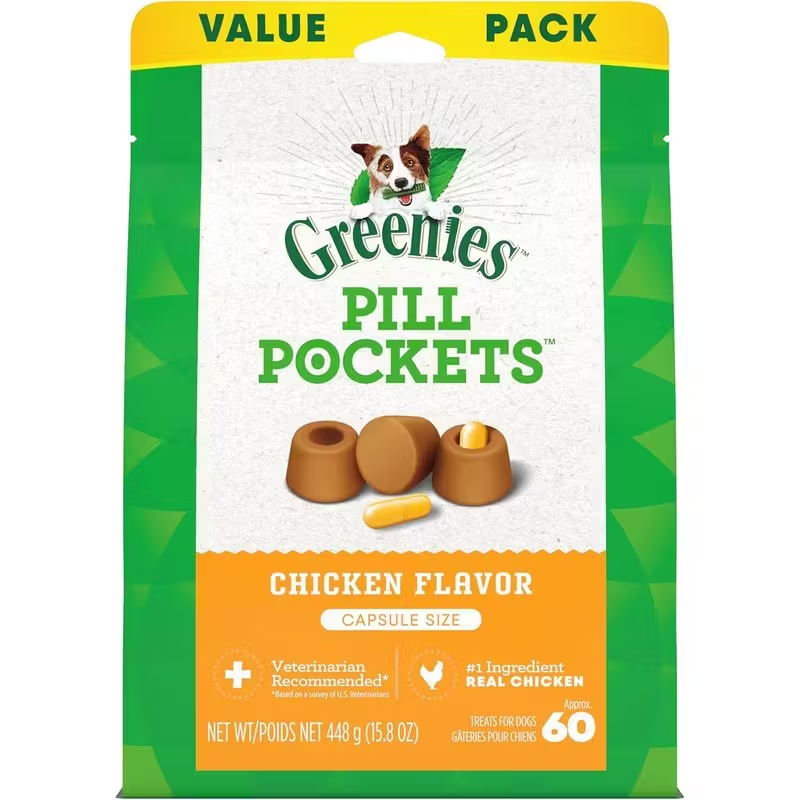 Greenies Pill Pockets for Dogs Large Size