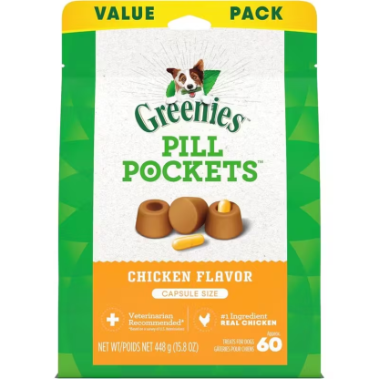 Greenies Pill Pockets for Dogs Large Size