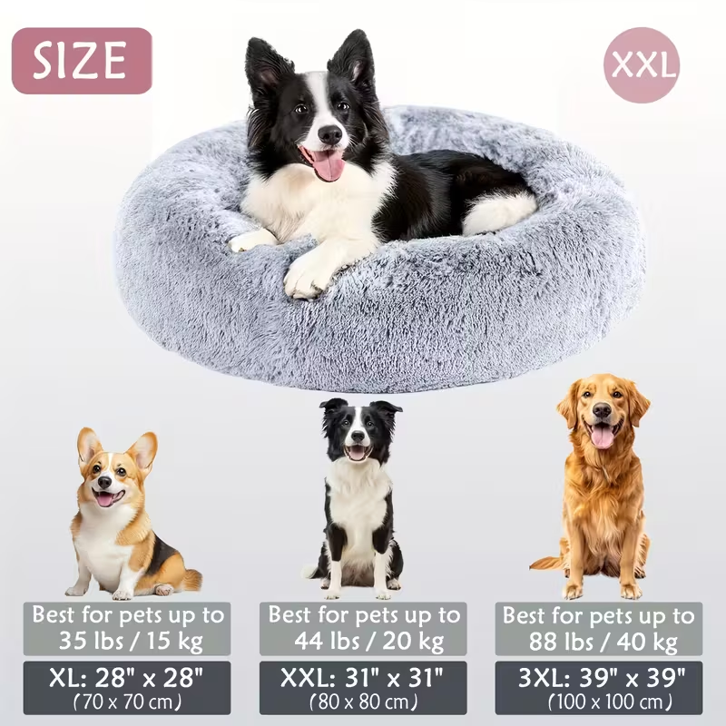Cozy Donut Calming Bed