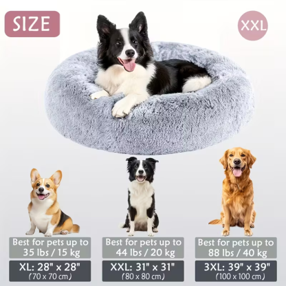 Cozy Donut Calming Bed