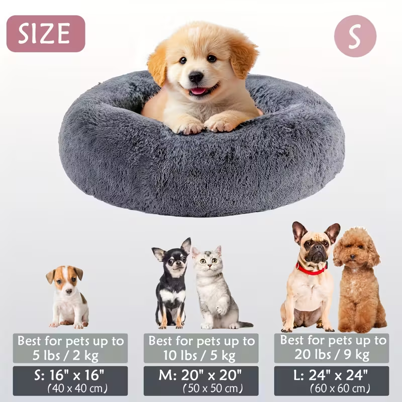 Cozy Donut Calming Bed
