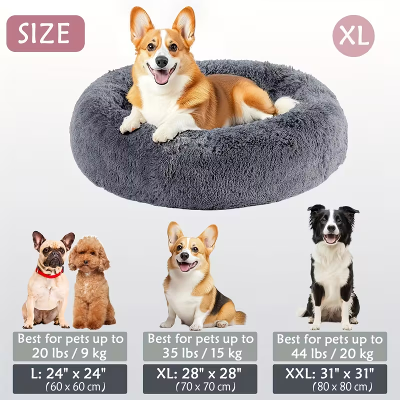 Cozy Donut Calming Bed