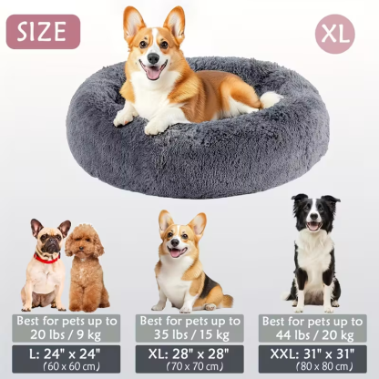 Cozy Donut Calming Bed