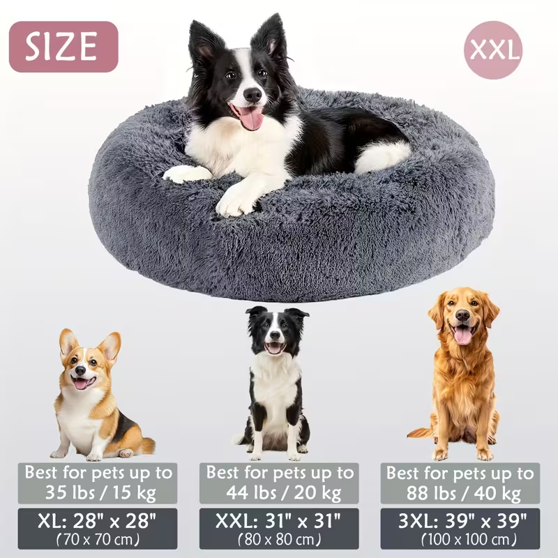 Cozy Donut Calming Bed