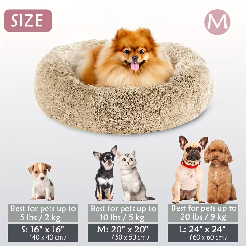 Cozy Donut Calming Bed