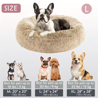 Cozy Donut Calming Bed