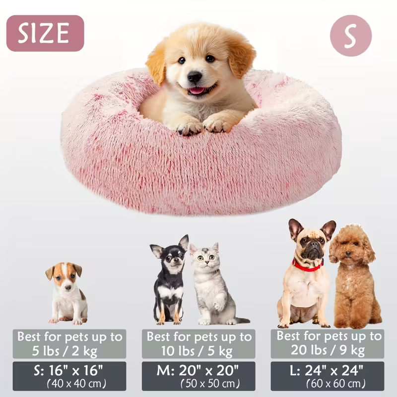 Cozy Donut Calming Bed