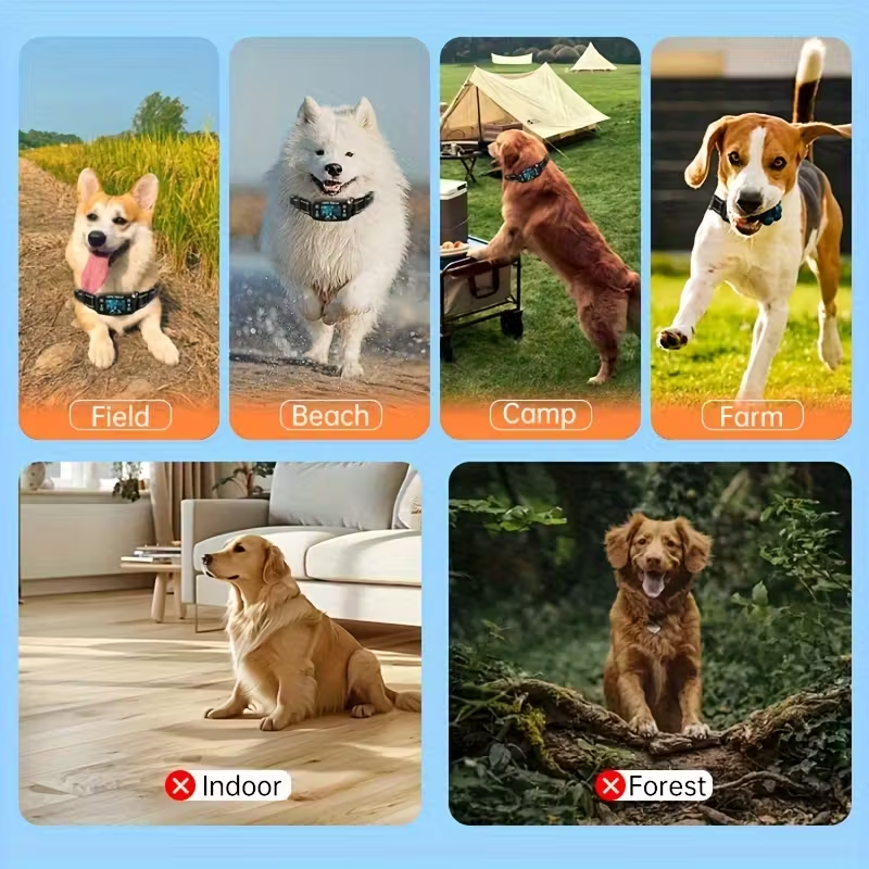 2025 Upgrade Pet GPS Wireless Electronic Dog Fence