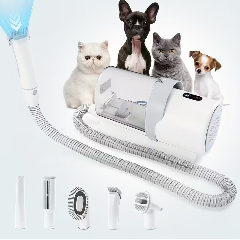 5-in-1 Pet Grooming Vacuum Kit
