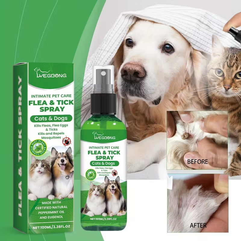 Flea & Tick Spray for Pets