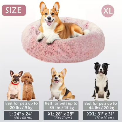 Cozy Donut Calming Bed