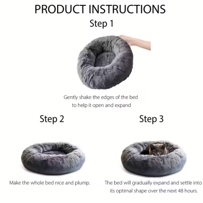 Cozy Donut Calming Bed