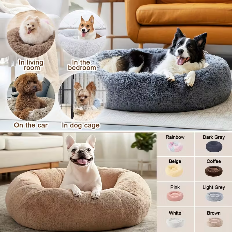 Cozy Donut Calming Bed