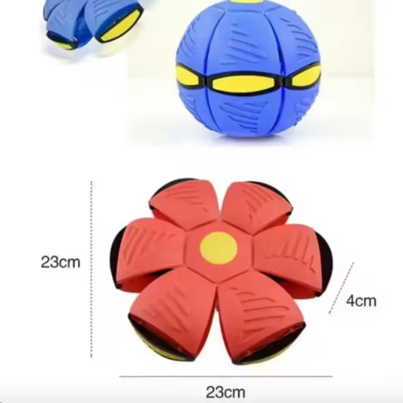 Interactive Dog Ball with & Flying Saucer Motion