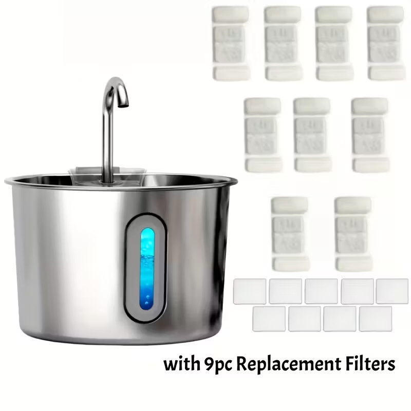 OPETH Stainless Steel Cat Water Fountain