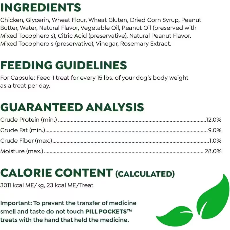 Greenies Pill Pockets for Dogs Large Size