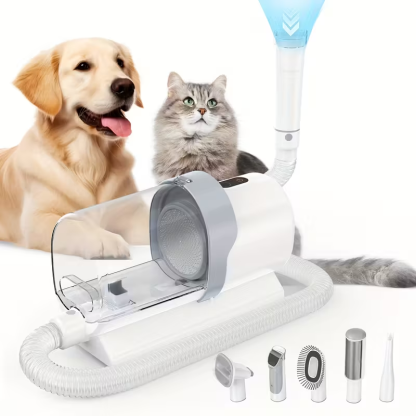 5-in-1 Pet Grooming Vacuum Kit