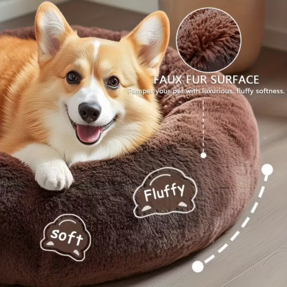 Cozy Donut Calming Bed