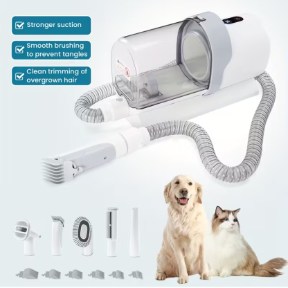 5-in-1 Pet Grooming Vacuum Kit