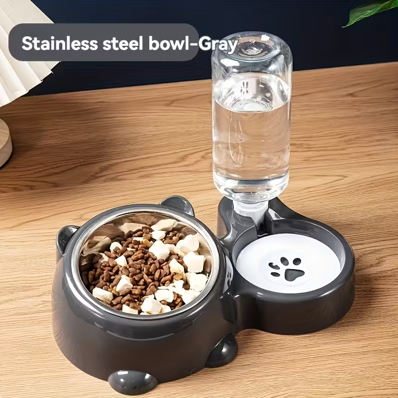 Pet Supplies Cat Automatic Feeder Integrated Pet Feeder