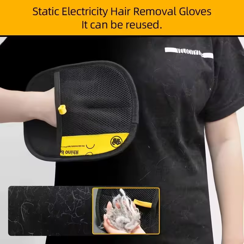 pet hair removal gloves