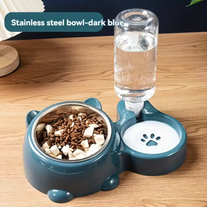 Pet Supplies Cat Automatic Feeder Integrated Pet Feeder