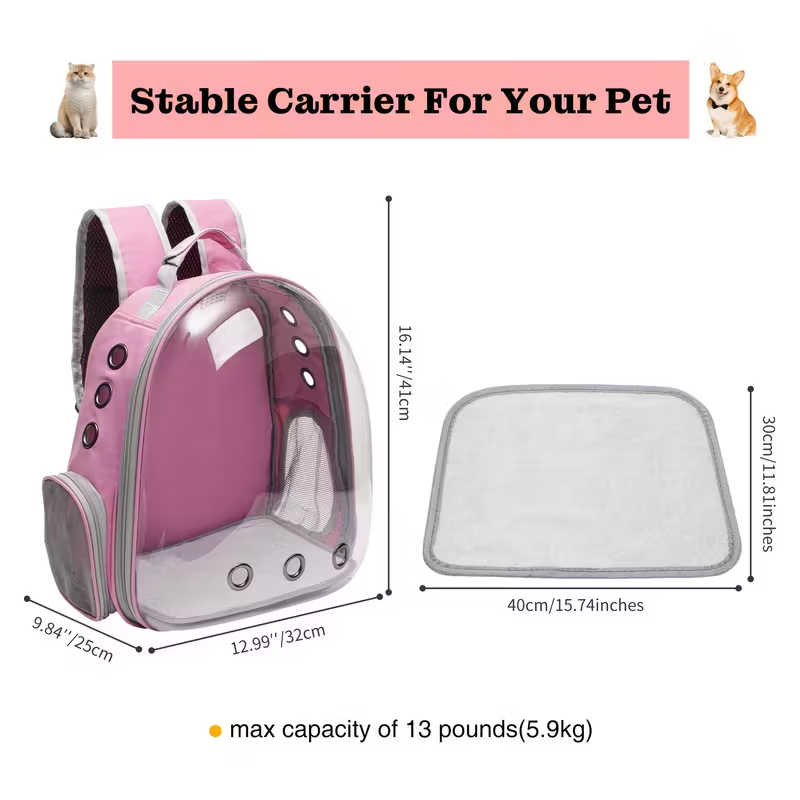 VIVICREATE Cat Backpack Carrier