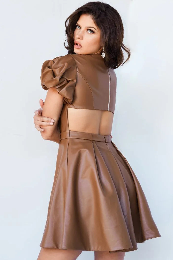 Size 4, Jovani - 09690 - Caramel - FINAL SALE-Vavasi