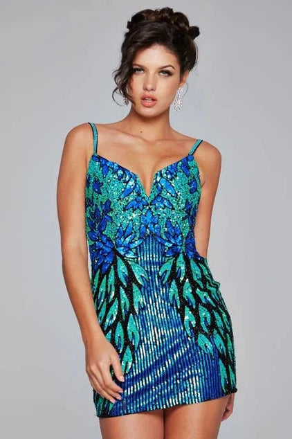 Size 4, Jovani - 39907 - FINAL SALE-Vavasi