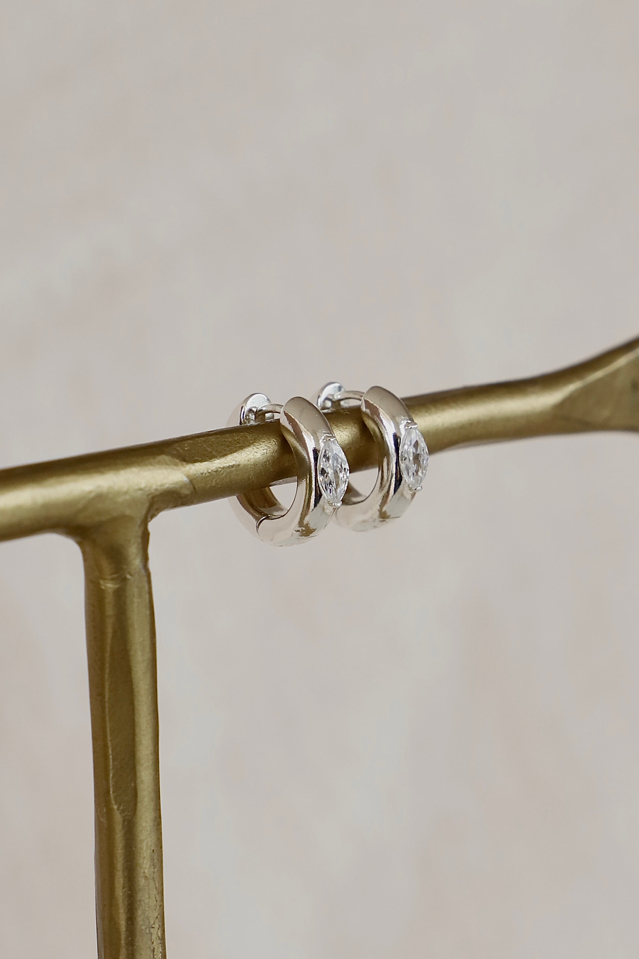 AURUM SILVER HOOPS-Vavasi