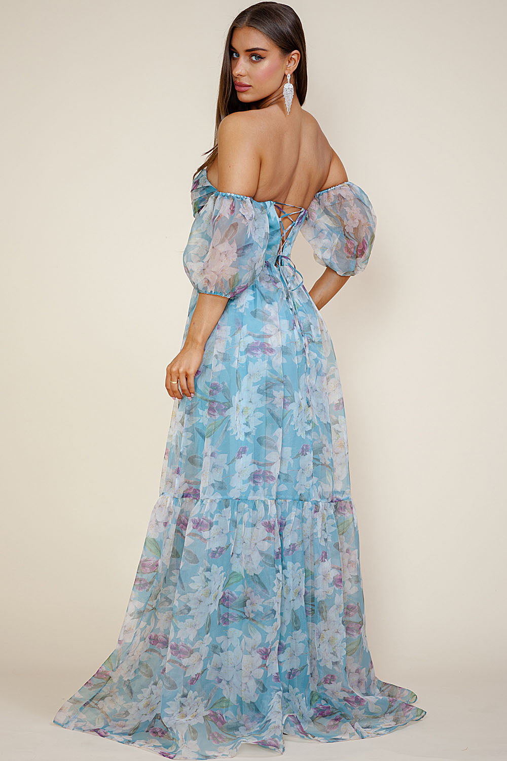 Breezy Maxi Dress - Blue-Vavasi
